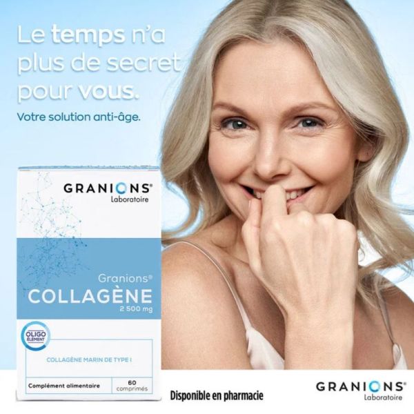 Granions Collagène 2500mg 60 comprimés