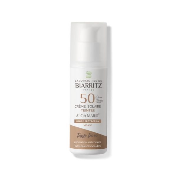 Algamaris Cr Sol Teint Dore Spf50