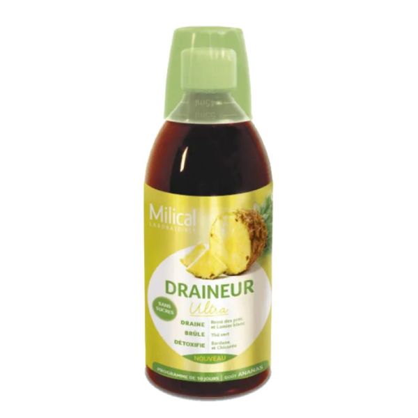 Milical Draineur Ananas 500 ml