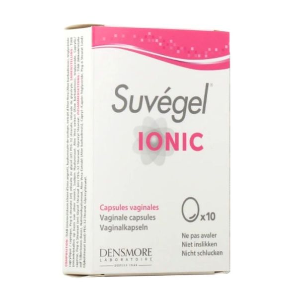 Densmore Suvégel Ionic 10 capsules vaginales réparatrices