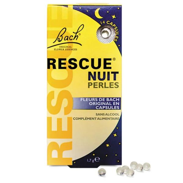 Rescue Rescue Nuit Perles 14 capsules
