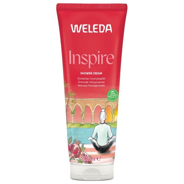 Weleda Inspire crème de douche Éveil des Sens à la Grenade 200ml