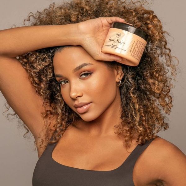 RoseBaie masque spécial cheveux bouclés hydratation & définition 500ml