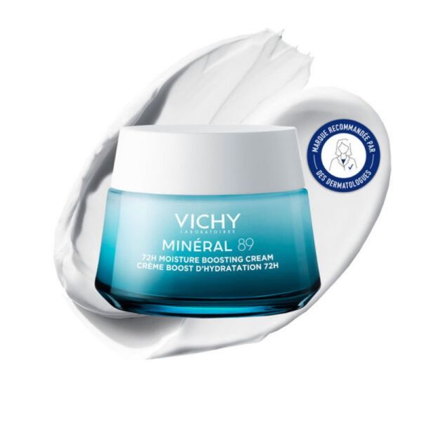 Vichy Mineral 89 crème Boost hydratation 72h 50ml