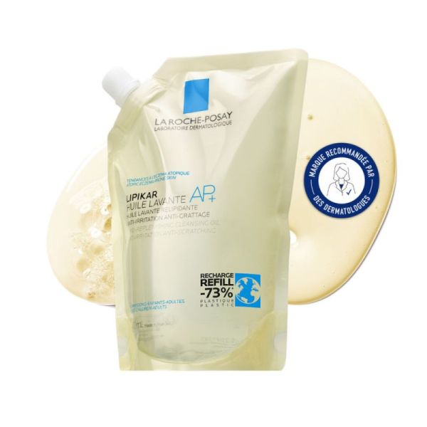 Roche Posay Lipikar huile lavante AP+ relipidante anti Irritation Recharge 400ml