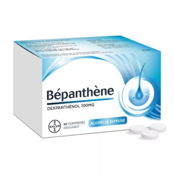 Bépanthène 100mg 60 comprimés