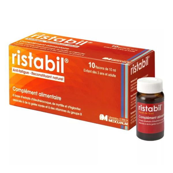Ristabil 10 flacons de 10ml