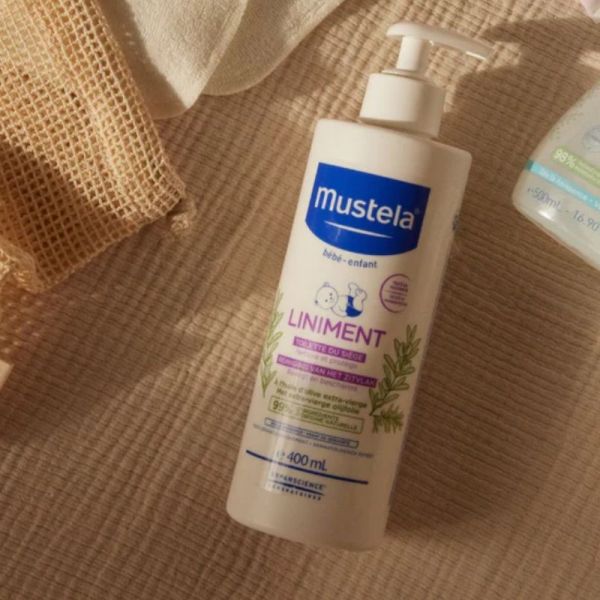 Mustela liniment à l'huile d'olive extra vierge dès la naissance 750ml