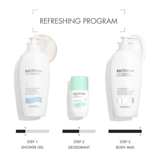 Biotherm Déo pure déodorant soin 24 heures certifié biologique 75ml