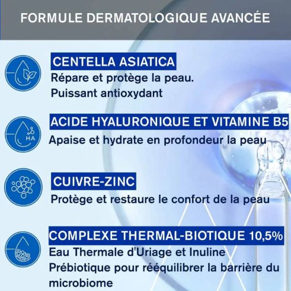 Uriage Cica Daily gel crème réparateur peaux fragilisées 40ml