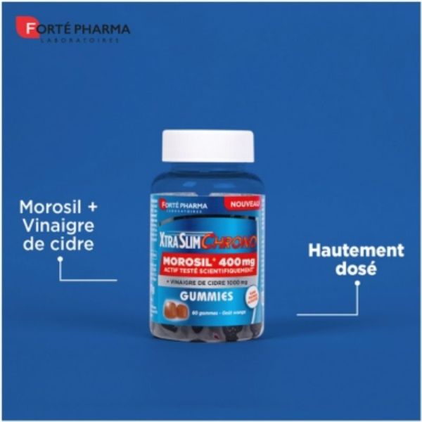 Forté Pharma XtraSlim Chrono Morosil 400 mg 60 Gummies