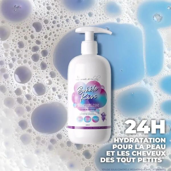 Les Secrets de Loly Bubble Kiss soin lavant doux bébé et enfant 400ml