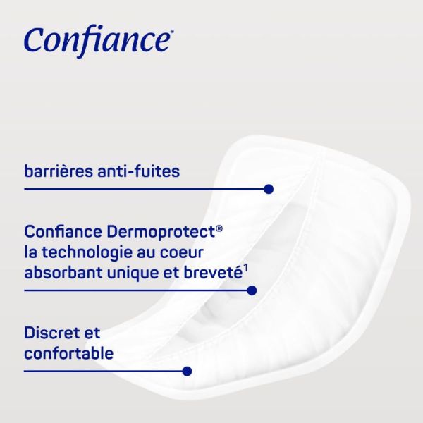 Confiance Men protections absorbantes 3 gouttes 14 sachets