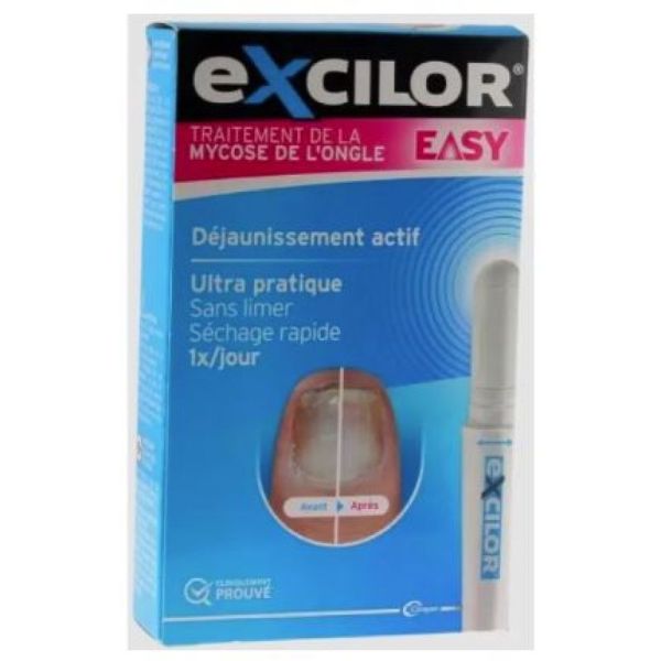 Traitement de la mycose de l'ongle déjaunissement actif 4ml