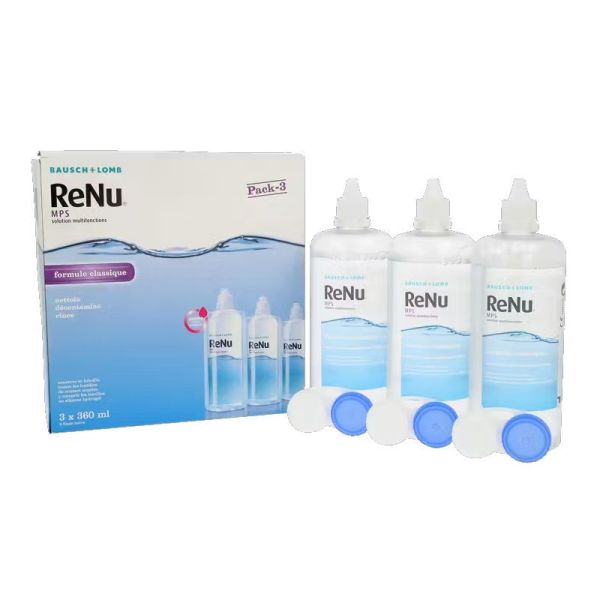 Bausch & Lomb Solution multifonctions 3x360ml