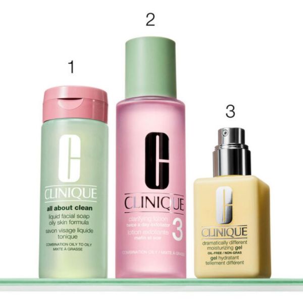 Clinique Basic 3 Temps Étape 3 gel hydratant tellement différent 125ml