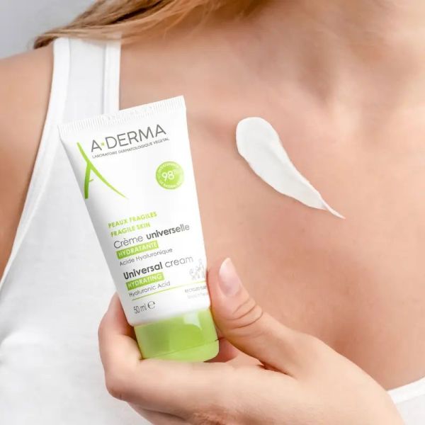 A-Derma Crème universelle hydratante peau fragile 50ml