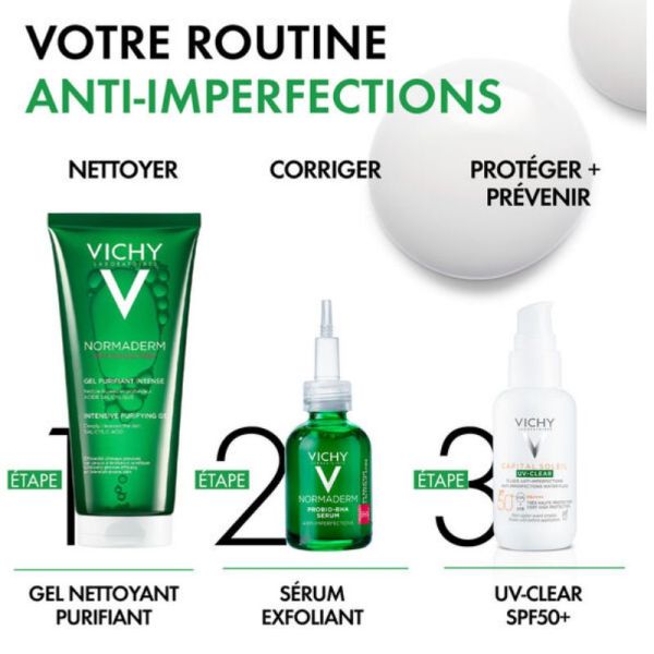 Vichy normaderm probio-bha sérum anti imperfections 30ml