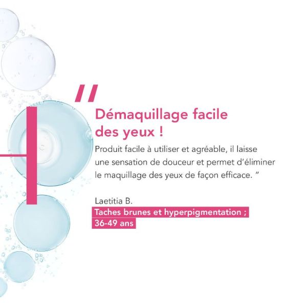 Bioderma Créaline H2O yeux sensibles et lèvres biphase micellaire 125ml
