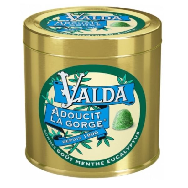 Valda Gommes Goût Menthe Eucalyptus 140g