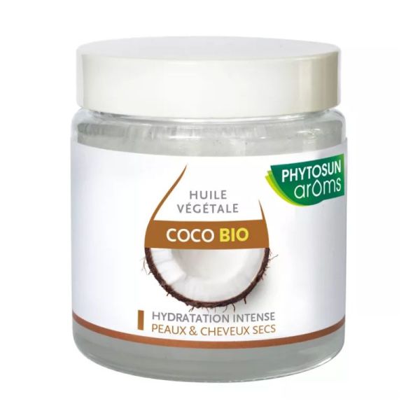 Phytosun Arôms Huile Végétale De Coco Bio Pot 100 ml