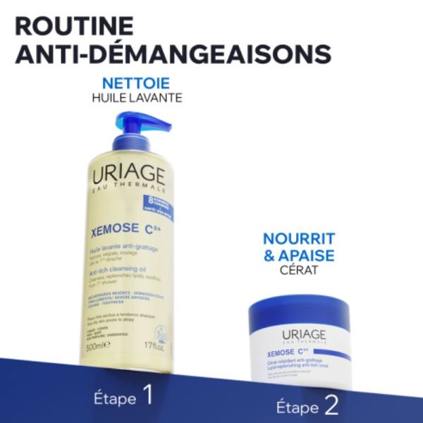 Uriage Xémose C8+  Cérat relipidant anti irritations 200ml