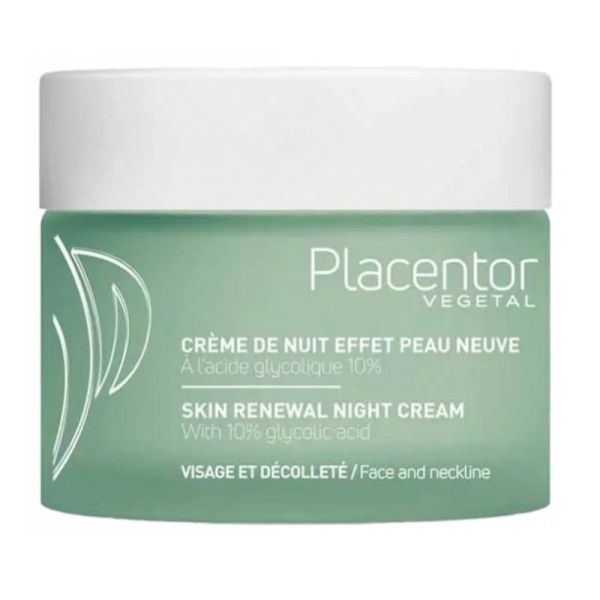 Placentor Végétal crème de nuit effet peau neuve 50 ml