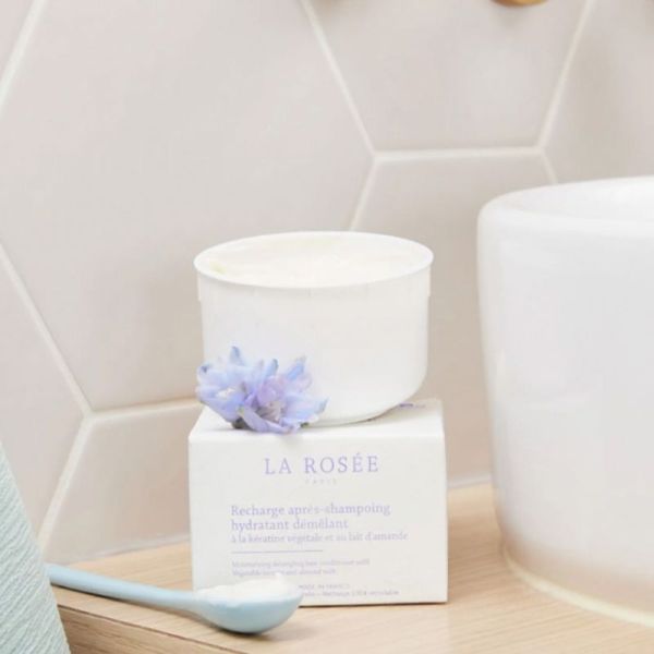 La Rosée après-shampoing hydratant démêlant recharge 200g