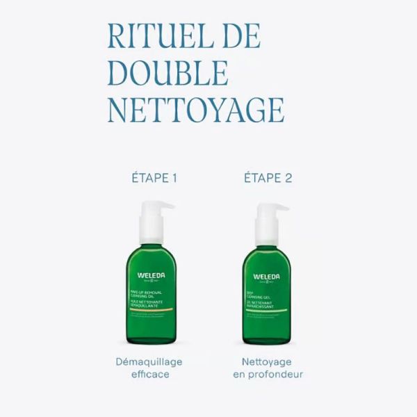 Weleda huile nettoyante démaquillante bio 150ml