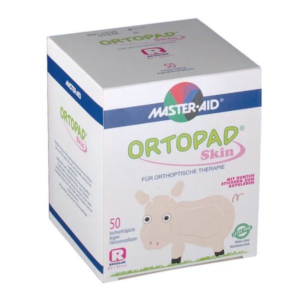 Ortopad Skin Regular pansement oculaire 20 pièces