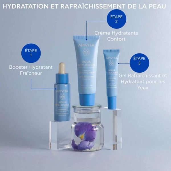 Apivita Aqua Beelicious crème hydratante confort texture riche 40ml