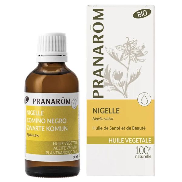 Pranarôm huile végétale Nigelle Bio 50 ml