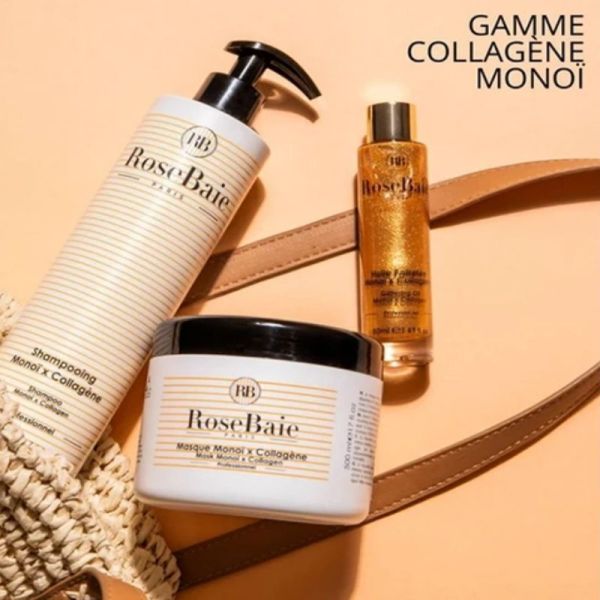 RoseBaie huile pailletée monoï & collagène 50ml