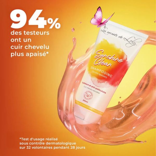 Les Secrets de Loly Sunshine Clean shampooing dermo apaisant 200ml