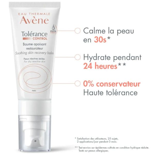 Avène Tolérance Control baume apaisant restaurateur 40ml