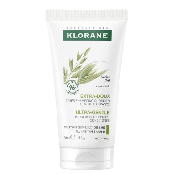 Extra-doux baume après-shampooing lait d'avoine 50ml