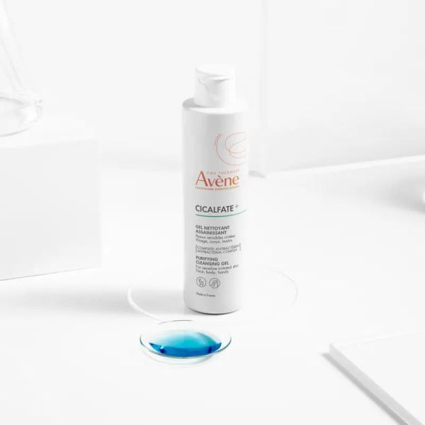 Avène Cicalfate+ gel nettoyant assainissant peau irritée 200ml