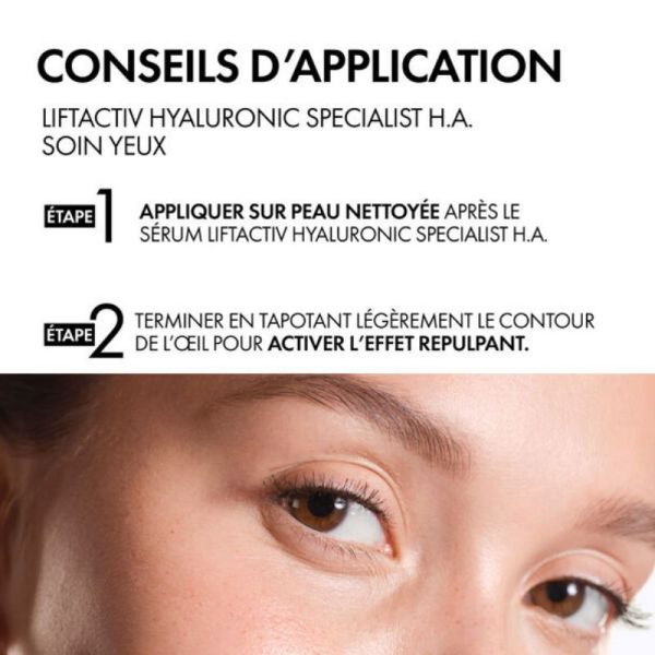 Vichy Liftactiv Suprême soin yeux anti rides et anti âge 15ml