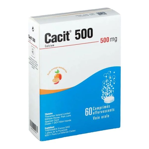 Cacit 1000mg 30 comprimés effervescents