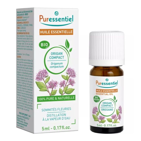 Puressentiel Huile Essentielle Bio Origan Compact 5 ml