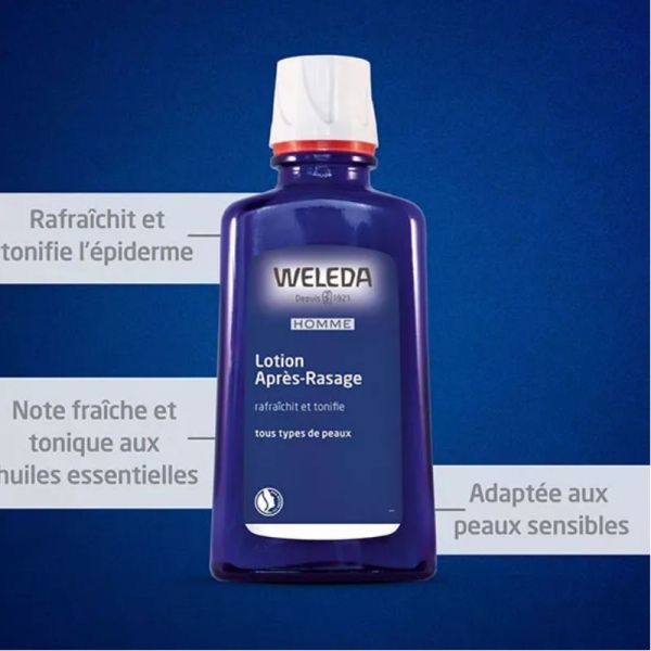 Weleda homme lotion après-rasage 100ml