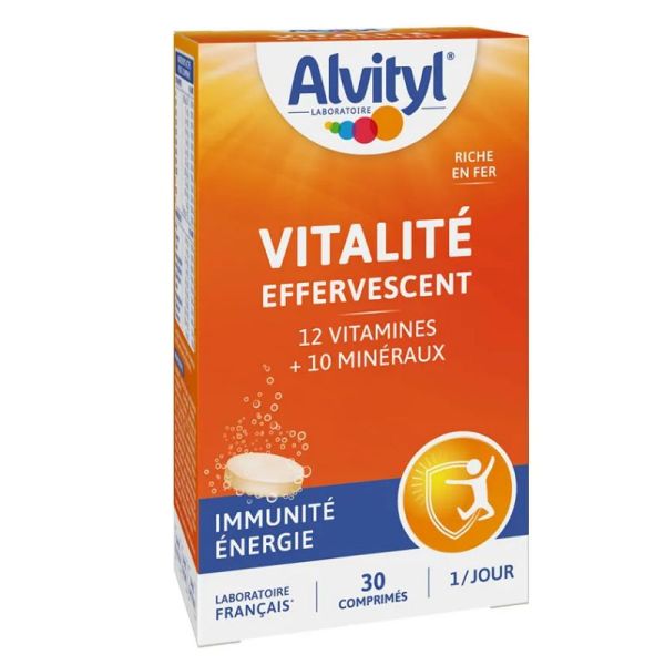 Alvityl Vitalité 30 comprimés effervescents