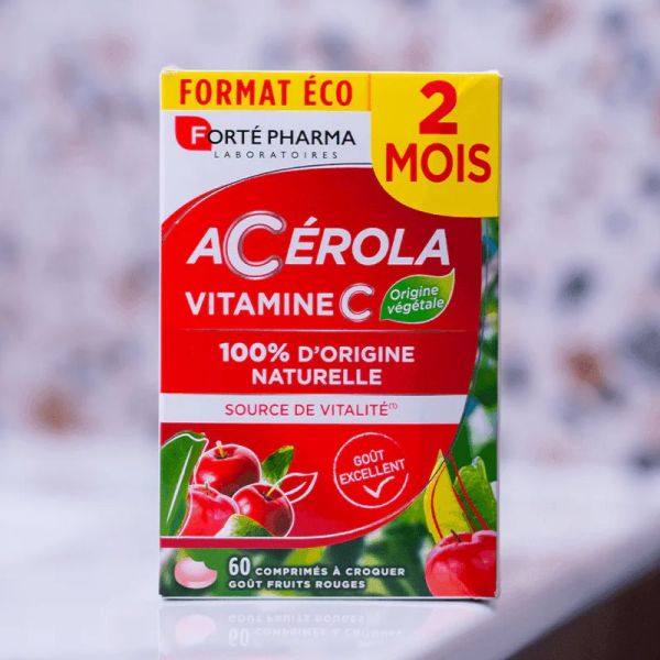 Forté Pharma acérola énergie 60 comprimés à croquer