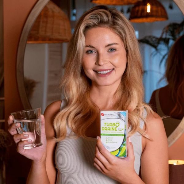 Forté Pharma TurboDraine Activ' Draineur Brûleur 20 comprimés effervescents