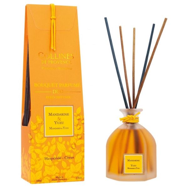 Collines de Provence Bouquet Parfumé Duo Mandarine & Yuzu 100 ml