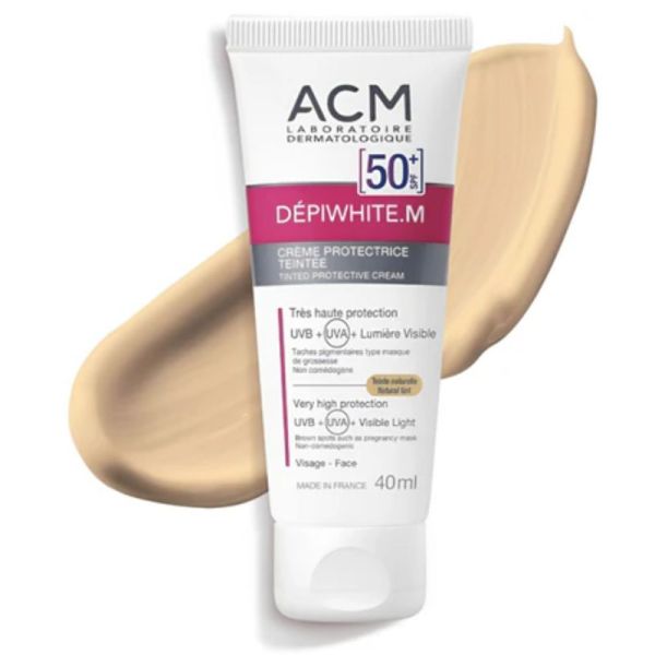 Acm Depiwhite.M crème protectrice teintée Naturel protection Spf50+ 40ml