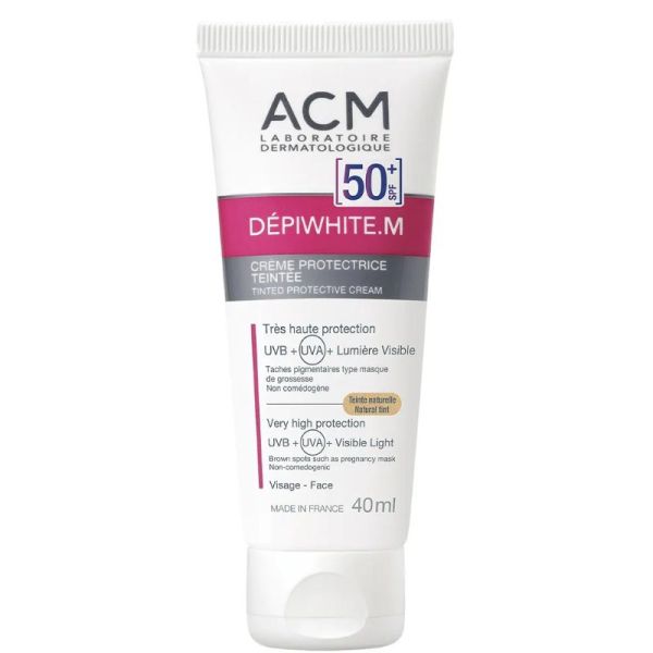 Acm Depiwhite.M crème protectrice teintée Naturel protection Spf50+ 40ml
