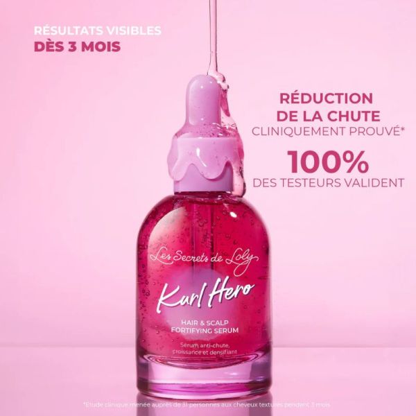 Les Secrets de Loly Kurl Hero sérum anti chute 50ml