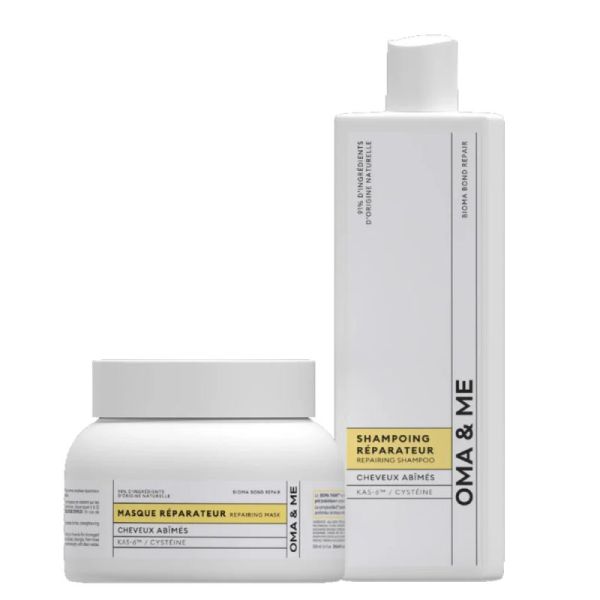 Oma & Me shampoing réparateur cheveux abîmés 250ml