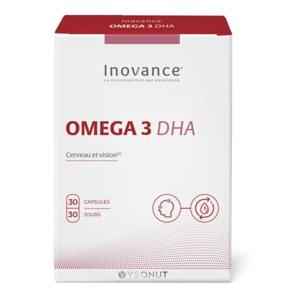 Inovance Oméga 3 DHA 30 capsules